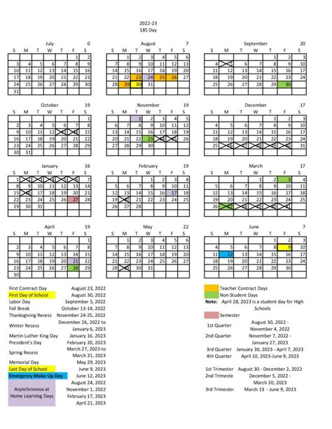 salt lake city schools calendar 2023